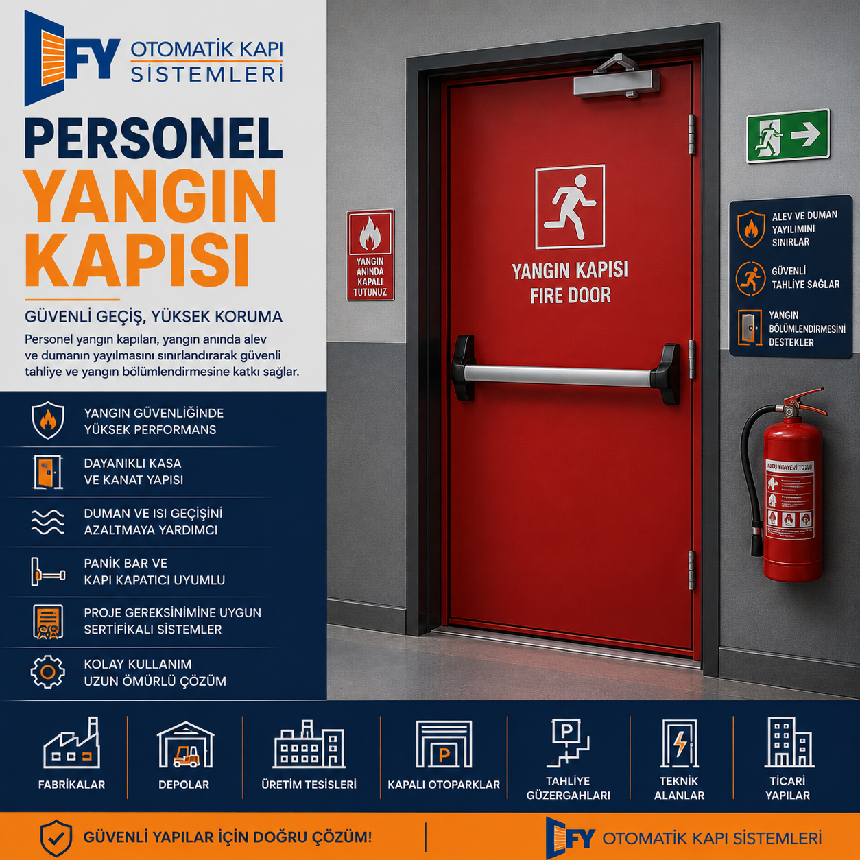 Personel Yangın Kapısı