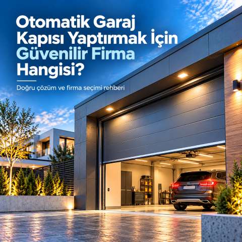Otomatik Garaj Kapısı Yaptırmak İçin Güvenilir Firma Hangisi?
