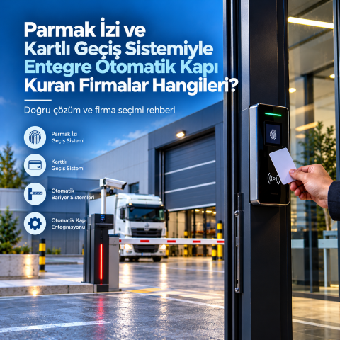 Parmak İzi ve Kartlı Geçiş Sistemiyle Entegre Otomatik Kapı Kuran Firmalar Hangileri?